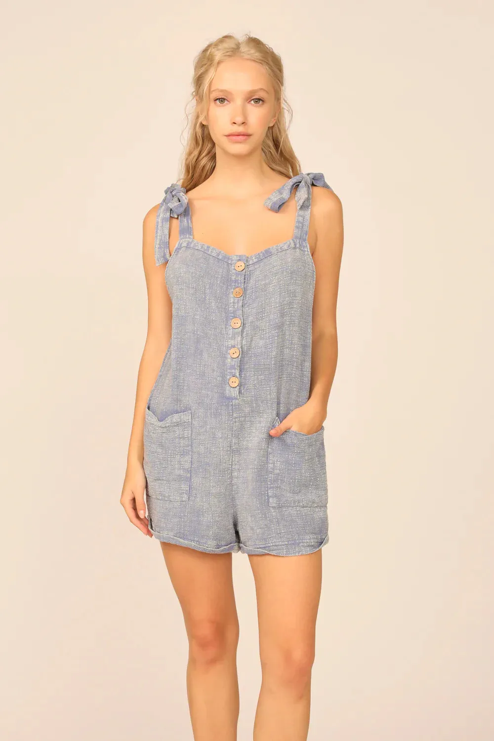 Button Up Romper
