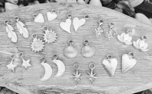 Extra Hoop Earrings Charms in Pairs