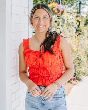 Frankie Eyelet Top