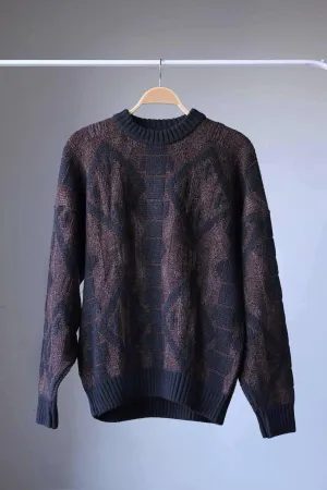 GERARD FORTIER 90s Jacquard Sweater