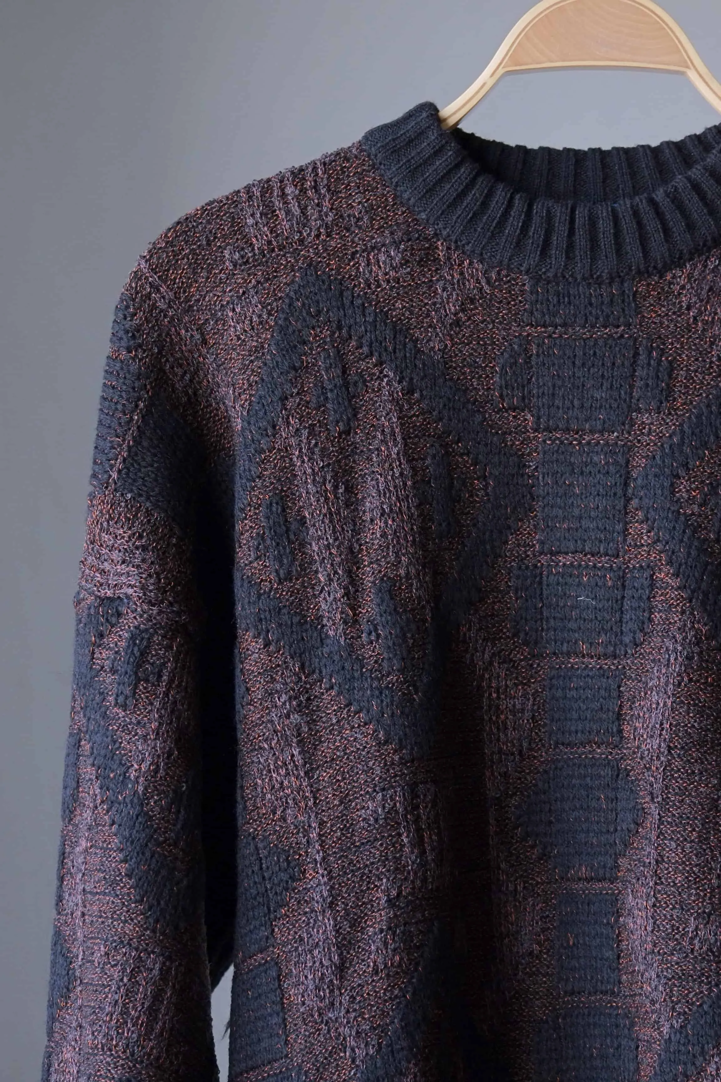 GERARD FORTIER 90s Jacquard Sweater