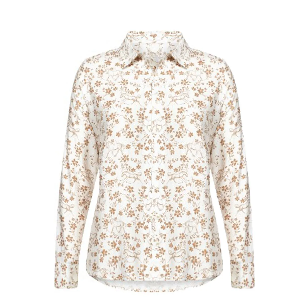 Kerrits Women's Horse Floral Button Up Shirt - Sale