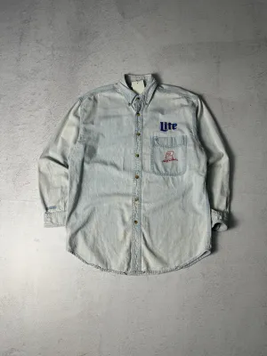 Vintage 90s Nascar Rusty Wallace Button Up Shirt - Men's Medium